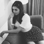 Mamta Mohandas Instagram - Classic - Always Class. 📸 @faisal_tirz #spotted #polka #classic #blackandwhitephotography #portraitphotography #saturday #dayoff #chill #thoughts #instagood #girlnextdoor #fashion #style