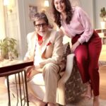 Manjari Fadnnis Instagram - Happy Birthday Bachchan Sir 🤗 working with you in December last, was a core memory for me formed right there. I remember I just couldn’t stop smiling all day long being in your presence. I know u feel embarrassed being told ‘Sir it’s an honour to work with you…’ by almost everyone that gets to work with you😅 I can imagine how exhausting that must be to hear all the time…… but don’t know any better way to put it 🥰❤️🤗 Love you Sir❤️ This was just an ad film. But I’m greedy now, can’t wait to I get to work with you on a feature film sometime soon🫠🤞 Universe are u listening !!!