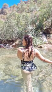 Manjari Fadnnis Instagram - Waterfall of Akchour 😍
By The Way the water was ICE COLD!!! Have literally screamed my way in while every inch of me of dipping in😂🤣 But so glad I did it! It was crraaazy good!!! 
Thankuuu for these clicks @sarahjanedias ❤️🤗 what Mad fun this was!

#travel #morocco #water #waterbaby #crystalclear #river #waterfall #rifmountains