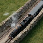 Manjari Fadnnis Instagram - A steamy ride from Ravenglass to the highlands of UK. #unboxgreatbritain #steamtrain #wanderlust #travel #travelphotography #travelblogger #travelgram #travelreels