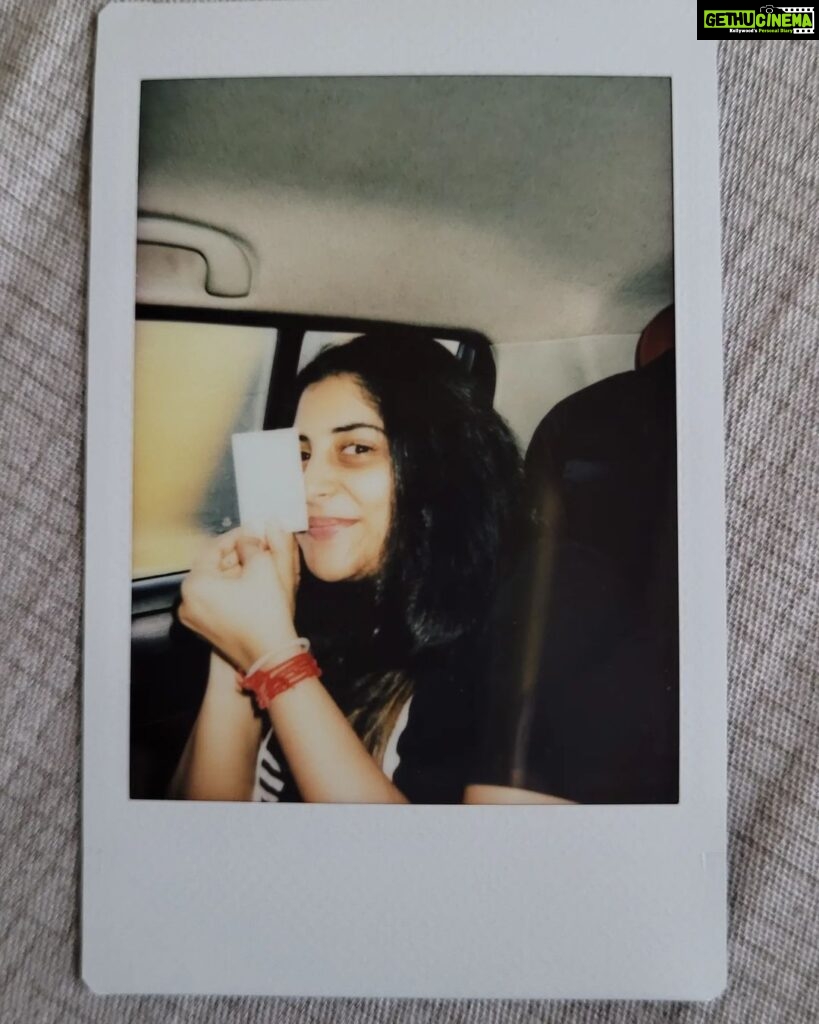 Manjima Mohan Instagram - Polaroid memories ✨️ Chennai, India