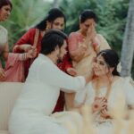 Manjima Mohan Instagram – The most magical moment of our lives❤️ ♾️
This wouldn’t have been possible without the help of a few people. 
The first person who came on board for our wedding was @jacksonjamesphotography ❤️
Thank you jackson for being so supportive, understanding and for introducing us to the team of @the_hue_story 
Roshini and Suman, the two main pillars of this wedding. Thank you guys for making our wedding look so beautiful. You guys are the best ❤️ 
Reshma a big hug for all the help you did by styling us up exactly the way we had imagined @shimmerme.co ❤️
Thank you @vanithaprasad for all the last minute help you did for me and you did it beautifully. ❤️
Saloooo I have only one thing to tell you! You are the best and we love you a lot 
@teamdiamondartistry ❤️
Thank you Rekha and the team of Green Meadows, you guys have been so understanding. Providing excellence in your service and hospitality❤️
Finally a big thank you to all our family, friends, media and well wishers for always extending your love and support to us❤️❤️❤️ Green Meadows Resort