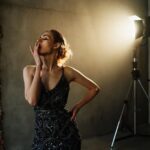 Maria Ryaboshapka Instagram - Colour or bw? Ph: @katerinakozinskaya #mariaryaboshapka #photoshoot #actress #model #kyiv #vintage #movie #sparrow Україна, Київ