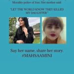 Maryam Zakaria Instagram - 🖤#mahsaamini #مهسا_امینی #iran #زن_زندگی_آزادی #prayforiran #help_iran