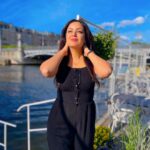 Maryam Zakaria Instagram - “Create your own sunshine” 🌞 📍 Stockholm . . #quoteoftheday #capture #beautifuldestinations #stockholm #visitstockholm #photoshoot #travelphotography #traveldiaries #outfitoftheday #style #jumpsuit #fashion #actress #influencer #glam Stockholm, Sweden