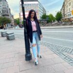 Maryam Zakaria Instagram - Stockholm vibes 💖✨ . . #travelphotography #traveldiaries #stockholm #sweden #style #fashion #actress #influencer Stockholm, Sweden