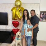 Maryam Zakaria Instagram - ❤️🥳 #aboutlastnight #happyanniversary @arvindchoreographer @realaryanthakur @rockycutie2021 #family #love #goldenretriever #dog #cute #doglover #familygoals #actress #influencer #lifestyle #fashion #glam Mumbai, Maharashtra