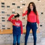 Maryam Zakaria Instagram - This was fun to do with my son @realaryanthakur 😀😍#headshoulderskneesandtoes #reels #trending #motherandson #sweden #reelsinstagram #reelitfeelit Stockholm, Sweden