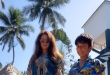 Maryam Zakaria Instagram - Tbt last day in Goa we had so much fun @realaryanthakur . . #reels #trending #goa #holiday #funtime #motherandson #reelsinstagram #reelitfeelit