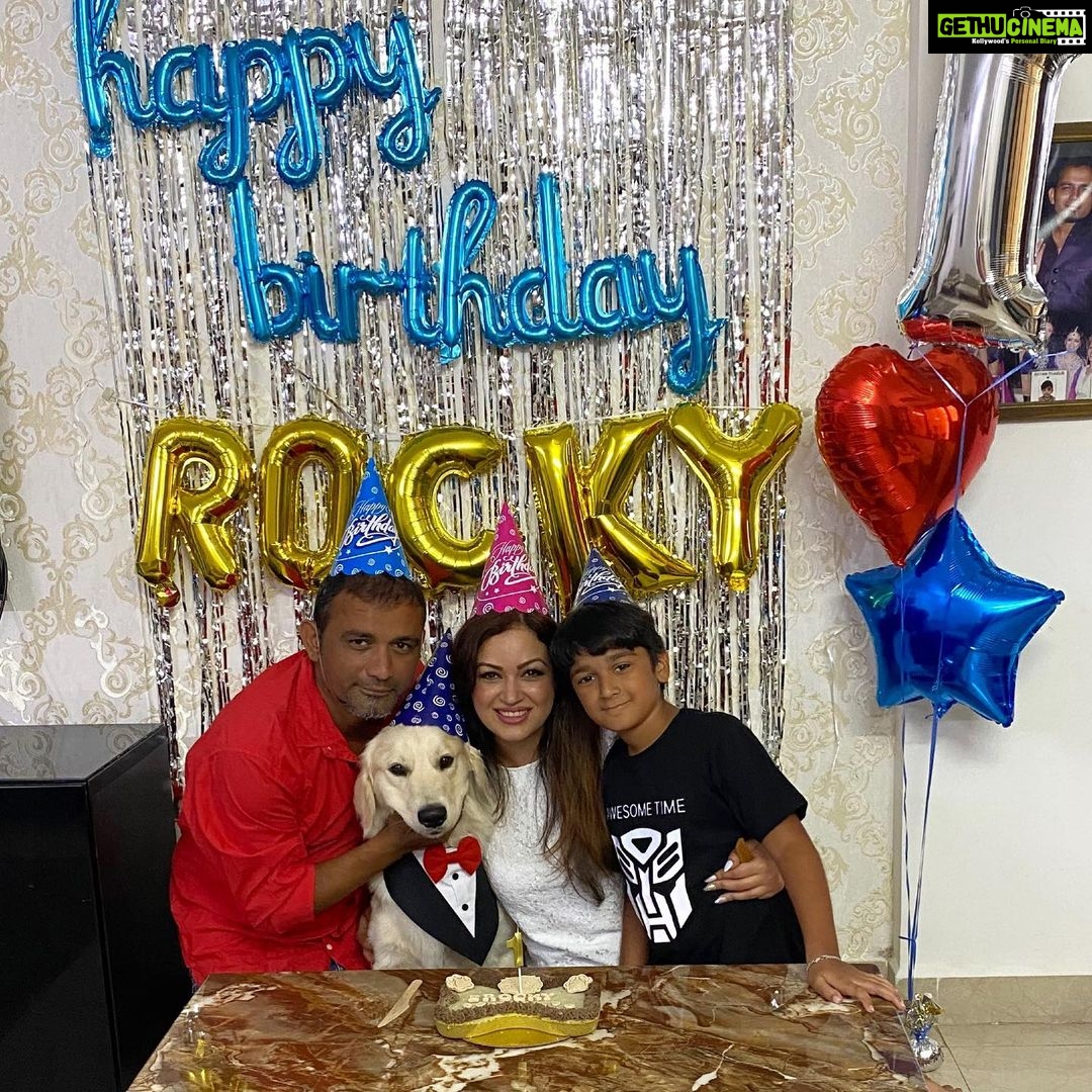 Maryam Zakaria Instagram - Happy 1st birthday Rocky we love you so much ❤️❤️❤️ Mumbai, Maharashtra