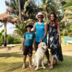 Maryam Zakaria Instagram - Last day in Goa and we had such amazing time 😃🙏 @arvindchoreographer @realaryanthakur @rockycutie2021 . . #goa #holiday #vaction #family #funtime #travelphotography #traveldiaries Leela Cottages