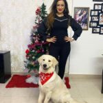 Maryam Zakaria Instagram - Happy new year everyone ❤️ #aboutlastnight #newyearcelebrations #funtime #family #puppylove #goldenretriever Mumbai, Maharashtra