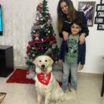 Maryam Zakaria Instagram - Happy new year everyone ❤️ #aboutlastnight #newyearcelebrations #funtime #family #puppylove #goldenretriever Mumbai, Maharashtra