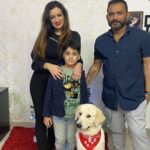 Maryam Zakaria Instagram - Happy new year everyone ❤️ #aboutlastnight #newyearcelebrations #funtime #family #puppylove #goldenretriever Mumbai, Maharashtra