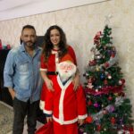 Maryam Zakaria Instagram - Christmas celebration…Santa & Santa’s mom 😀❤️#merrychristmas #funime #santa Mumbai, Maharashtra