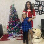 Maryam Zakaria Instagram - Christmas celebration…Santa & Santa’s mom 😀❤️#merrychristmas #funime #santa Mumbai, Maharashtra