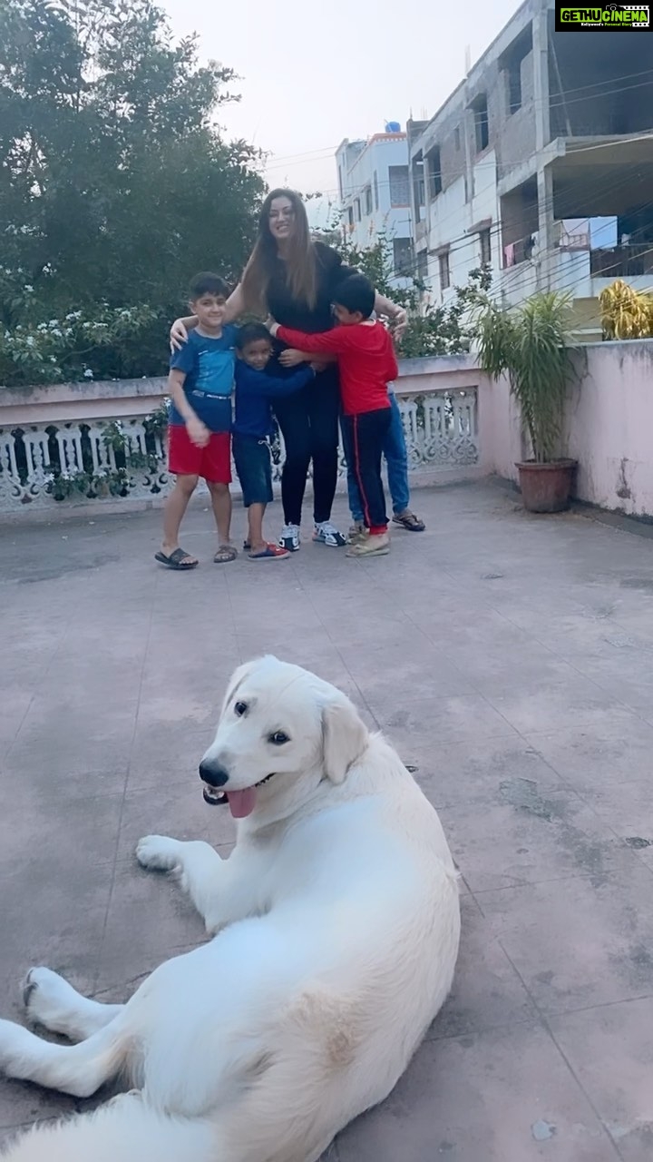 Maryam Zakaria Instagram - So much fun to dance with my @realaryanthakur and all my nephews. Rockys expression 😍❤️ . . #cutenessoverload #kids #reels #reelitfeelit #reelsinstagram #trending Pune, Maharashtra