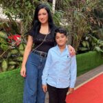 Maryam Zakaria Instagram - You are my everything @realaryanthakur ❤️❤️❤️ . . #myson #motherandson #photoofday