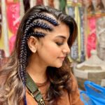 Meera Nandan Instagram - Voila! . #newhair #afro #afrohair #lovingit #positivevibes #globalvillage #happyme #instagood #thursday #dubai Global Village