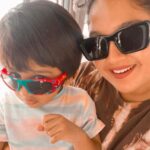 Meghana Raj Instagram - Sunglasses kinda SONday! #raayanrajsarja #chiranjeevisarja