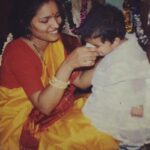 Mirnalini Ravi Instagram - To the most Genuine,Generous,Righteous human i know ..Wishing you a Happy 50🎂❤️ Thank you for guiding & correcting & shaping me throughout & also for passing all the good genes to me 🧬 I love you mommy😘