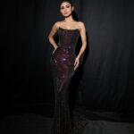 Mouni Roy Instagram - Fly me to the moon 🎶 • • • Styled by - @mohitrai with @shubhi.kumar @tarangagarwalofficial @teammrstyles Outfit - @sol_angelann @irena_soprano Makeup by @chettiaralbert Hair by @chettiarqueensly Photography @uthman_studio Managed by @dcatalent Dubai, United Arab Emirates