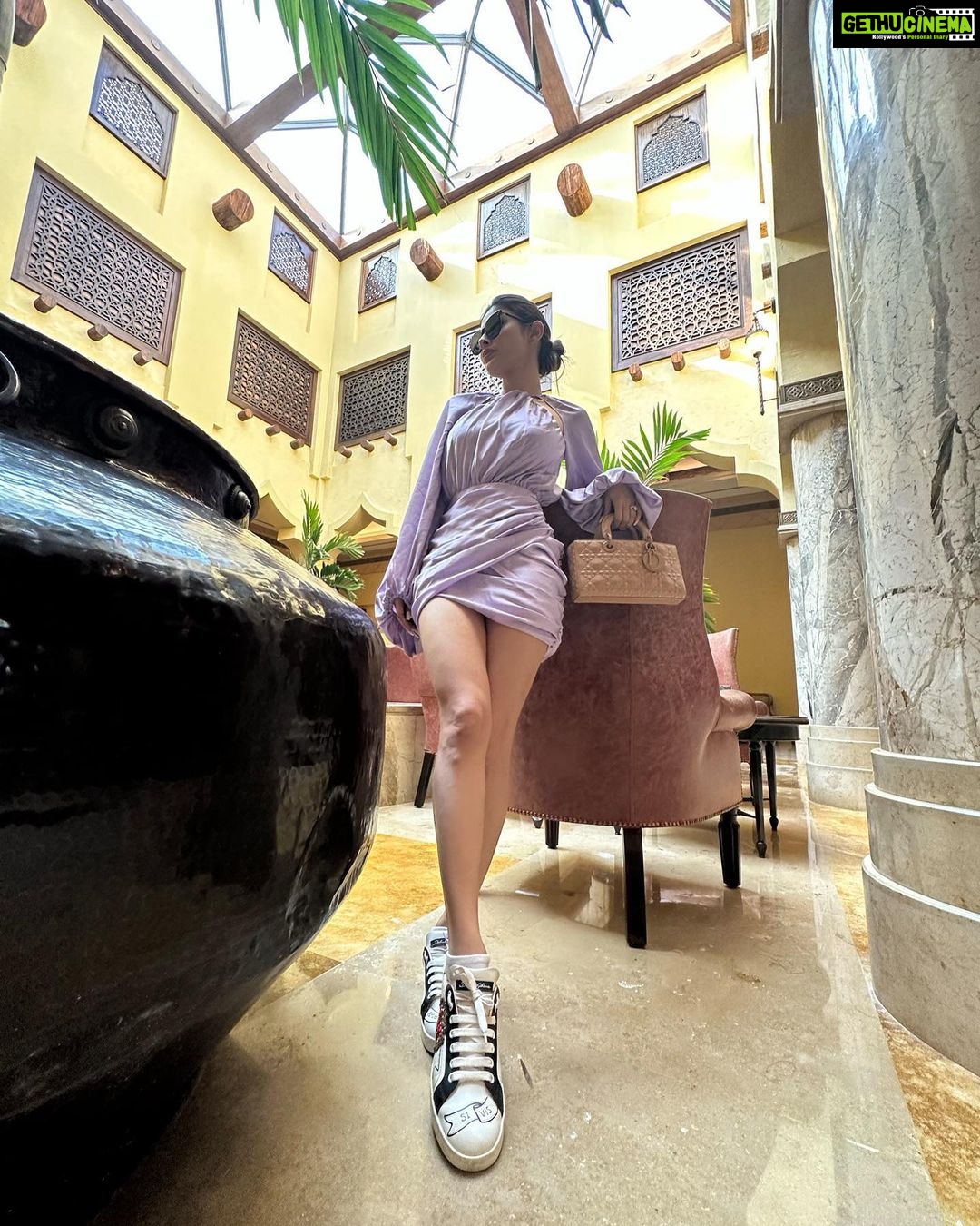 Mouni Roy Instagram - 💜 @ritzcarltonsharqvillagedoha @qatarairways #Qatar #FIFAWorldCup2022 #DohaDiaries #loveqatar