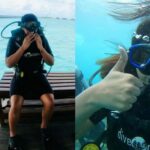 Naina Sarwar Instagram – Experiencing scuba dive for d first time!!!!
Yayyy aint water phobic anymore 🥰🥰🥰✌🏻 Maldives