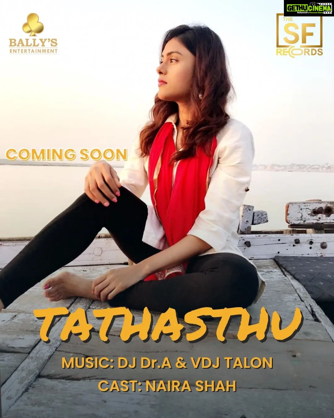 Naira Shah Instagram - We couldn't have storyboarded a better video for our new song, Tathasthu. We take you to the holiest of Indian places: Varanasi, where we shot this music video in a way that you can see the place from the inside - and feel the magic of it all. Presenting to you, Tathasthu, a @ballysentertainment project, produced by @shaikfazilballys of @thesfrecords , casting Naira Shah and music by DJ @djdr.a and @vdj.talon . Get ready to groove to this new sensation on October 5, 2022 at 7PM! Stay Tuned! #newsong #comingsoon #tathasthu #varanasi #varnasi #ballys #ballysentertainment #nairashah #musicvideo #shaikhfazil Varanasi - Kashi - Banaras