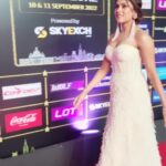 Naira Shah Instagram - #simma2022#september#pretty#redcarpetlool#nairashah🌟#tamilcinema#whitedress
