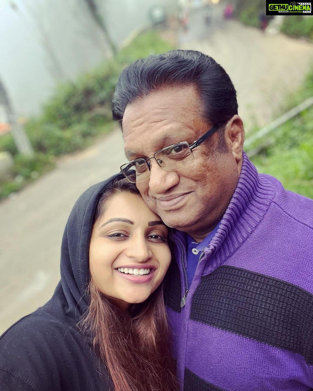 Nakshathra Nagesh Instagram - Happy birthday my HAPPY NAGU ❤️ thank you dada for teaching me that making happiness our priority is the best way to live life. Thank you for teaching me that hardwork, loyalty and gratitude is the key to finding peace. Thank you for letting me do my thing all my life and watching over me and supporting me through it all. Even when you were not physically around me all my life, you never allowed me to miss you dada. Now it’s my turn to watch out for you, my turn to pamper you and my turn to give you everything I can possibly give you. I love you so much and can’t wait to have a million more adventures with you! #bestdada