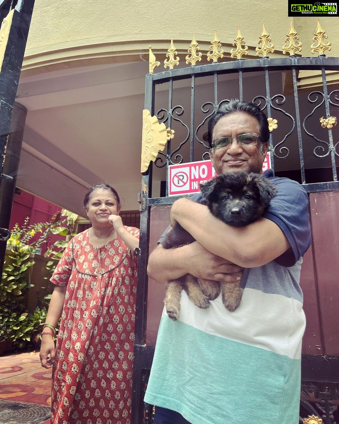 Nakshathra Nagesh Instagram - Happy birthday my HAPPY NAGU ❤️ thank you dada for teaching me that making happiness our priority is the best way to live life. Thank you for teaching me that hardwork, loyalty and gratitude is the key to finding peace. Thank you for letting me do my thing all my life and watching over me and supporting me through it all. Even when you were not physically around me all my life, you never allowed me to miss you dada. Now it’s my turn to watch out for you, my turn to pamper you and my turn to give you everything I can possibly give you. I love you so much and can’t wait to have a million more adventures with you! #bestdada