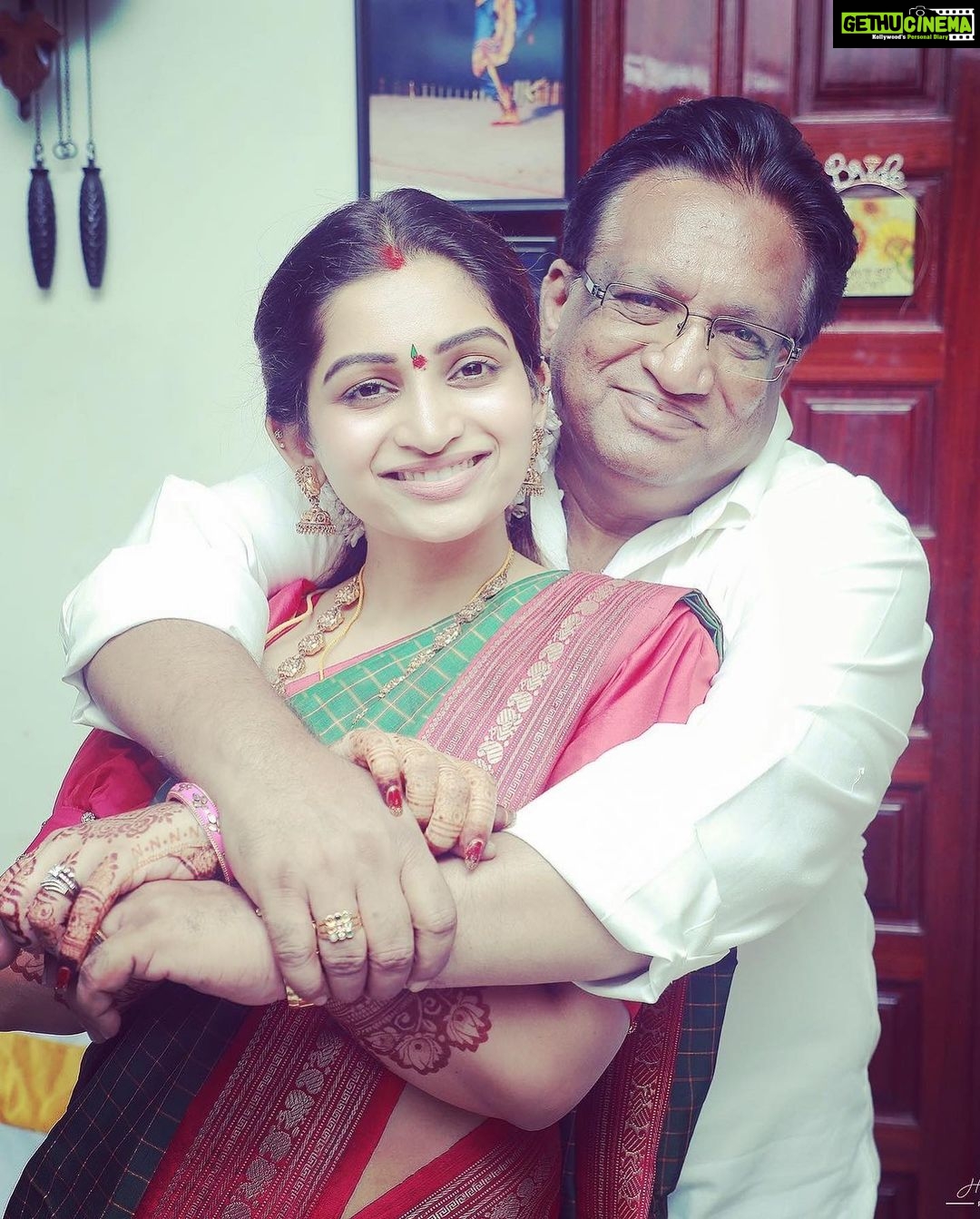 Nakshathra Nagesh Instagram - Happy birthday my HAPPY NAGU ❤️ thank you dada for teaching me that making happiness our priority is the best way to live life. Thank you for teaching me that hardwork, loyalty and gratitude is the key to finding peace. Thank you for letting me do my thing all my life and watching over me and supporting me through it all. Even when you were not physically around me all my life, you never allowed me to miss you dada. Now it’s my turn to watch out for you, my turn to pamper you and my turn to give you everything I can possibly give you. I love you so much and can’t wait to have a million more adventures with you! #bestdada