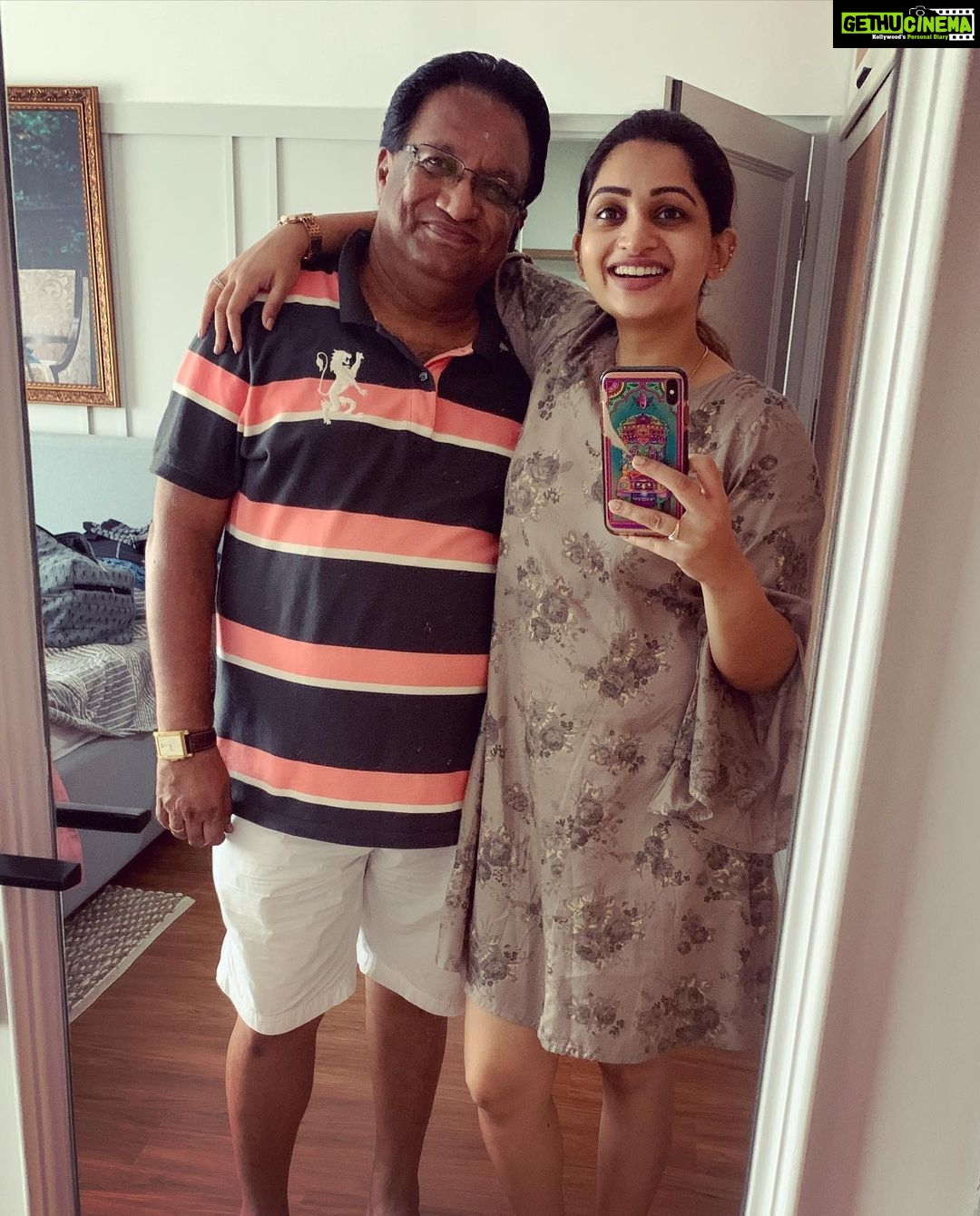 Nakshathra Nagesh Instagram - Happy birthday my HAPPY NAGU ❤️ thank you dada for teaching me that making happiness our priority is the best way to live life. Thank you for teaching me that hardwork, loyalty and gratitude is the key to finding peace. Thank you for letting me do my thing all my life and watching over me and supporting me through it all. Even when you were not physically around me all my life, you never allowed me to miss you dada. Now it’s my turn to watch out for you, my turn to pamper you and my turn to give you everything I can possibly give you. I love you so much and can’t wait to have a million more adventures with you! #bestdada