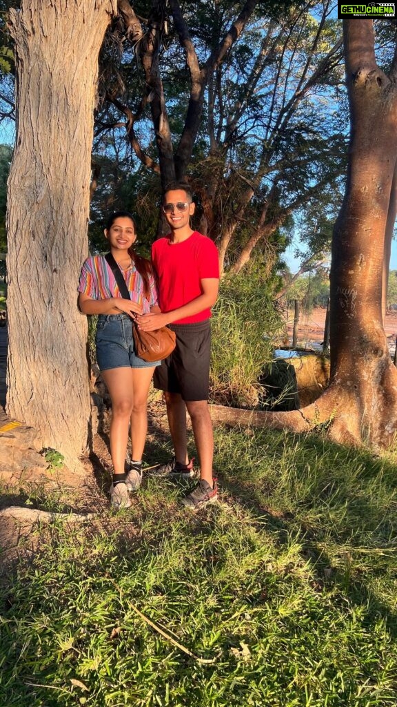Nakshathra Nagesh Instagram - Almost a year since we got married 🙈 it honestly feels like it all happened just yesterday. This has been the most memorable year of my life, hands down! 🧿 So here I am, sharing our most fondest memories. Raghav and I always wanted to experience the #AfricanSafari but couldn’t narrow it down to where, we read a lot, a LOT and narrowed it down to Kenya, but then came the real challenge. We went online, looked for hotels, safari bookings and that’s when everything got confusing, the ratings, reviews, pictures 🫣 we didn’t know how to choose and whom to trust. And that’s when we stumbled upon @pickyourtrail @pickyourtrail didn’t force a readymade itinerary on us, they took time to understand what we were looking for, what our concerns where and never forced us to go beyond our budget. They found us the most appropriate @sarova_hotels , luxurious, accommodative and served us the most yummy vegetarian Indian food (which was one of our biggest concerns) and @pollmanskenya made every game drive worth it. The best part about @pickyourtrail is, from the moment we approached them to plan our holiday, till the moment I landed back in chennai, the team stayed connected with us throughout! Of course we had some concerns and doubts during our trip, but we never got worried because the team was so responsive! Honestly, it was one of the best decisions we made. Thank you @pickyourtrail. #PickYourTrail #UnwraptheWorld #NakshathraInKenya