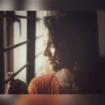 Namita Krishnamurthy Instagram - A candid #GVM heroine moment. MUA: @makeoverbynandha Outfit: @izhaiindia Earrings: @voylla Photography: @v13photography_ #naturalmakeup #portrait #traditionalgirl #indiansummer #mood #retroaesthetic Chennai, India