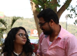 Namita Krishnamurthy Instagram - BTS from my favourite moments as Janaki! This scene was shot on my very first day for #Triples. Frankly, I wouldn't have had it any other way since the scene so neatly encapsulates the relationship between Maadhu and Jaanu. It paved the way for the rest of the shoot in terms of how I saw Janaki as a character, what her quirks and eccentricities would be, and how she would interact with the situations around her. Biggest props to @actor_vivekprasanna - someone I can keep talking about forever - whose positive energy on set, dedication to the craft, and top notch talent helped me shape my character in a more compelling and beautiful manner. An actor is nothing without a good co-actor. I thank him everyday for being that for me. What was your favourite #MaadhuJaanu moment? Let me know! ❤️ PS - We wrapped this scene in 2 takes! 💃 Picture credits to @hakunamatata_sai 📸 #triplesthefun #tamilwebseries #triplesbts #namitakrishnamurthy Goa, India