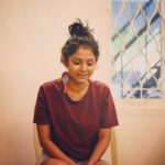 Namita Krishnamurthy Instagram - When you realise you can cry easily on stage only because of how well you do it on a regular basis. Shoutout to @chumma_weirdlyajeeb for these beautiful earrings and @pshwanders for being best hypeman/photographer. #isamood #theatre #thestageisasafespace #artistlife #actor #performer #themfeels #coolgirl #messybun #throwback #bohochic #earringsoftheday