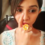 Namita Krishnamurthy Instagram - I was recently told that my marketability as an actor sucks if I don't shitpost enough photos. Challenge accepted. This is me looking like a fragile porcelain doll waiting for my dreams to be brutally crushed (Not really, this was just me playing dress up as Daisy from The Great Gatsby). ❤ #selfie #playingdressup #cutegirls #actorlife #vintage #doll #daisybuchanan #thegreatgatsby #eyebrowsonfleek #indiangirls #kawaii Chennai, India