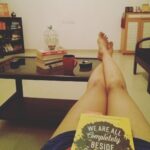 Namita Krishnamurthy Instagram - Validate me, world (Also validate my home, much appreciated thanks) #homeiswheretheheartis #artistlife #tea #firstapartment #fairylights #chennaidiaries #bookstagram #readersofinstagram #bookstagramindia #bookfeaturepage PS I never read in the hall cos Chennai weather but I suppose this will do since instagram is a lie.