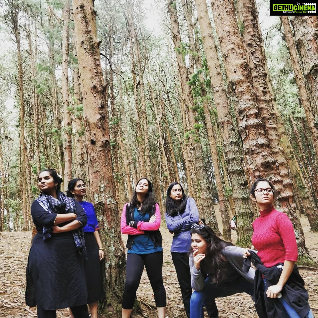 Namita Krishnamurthy Instagram - Backstreet's back, alright! Funnest and coziest getaway with my best ladies. Its true love guys. #snarkypuppies #wingingit #vacay ❤ Kodaikanal, tamil nadu