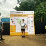 Namita Krishnamurthy Instagram - Ending this year on a (runner’s) high with my man @abishek_joseph ✨ Finished my first 5k in just under 40 minutes while cruising through the Mandous rains, thanks to @chennairuns for organising this event so seamlessly. ♥️ #runnershigh #sundayvibes #5krun Chennai, India