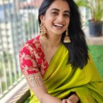 Namitha Pramod Instagram - What if I added some colour to your life?☘️ 📷: @merynphilip