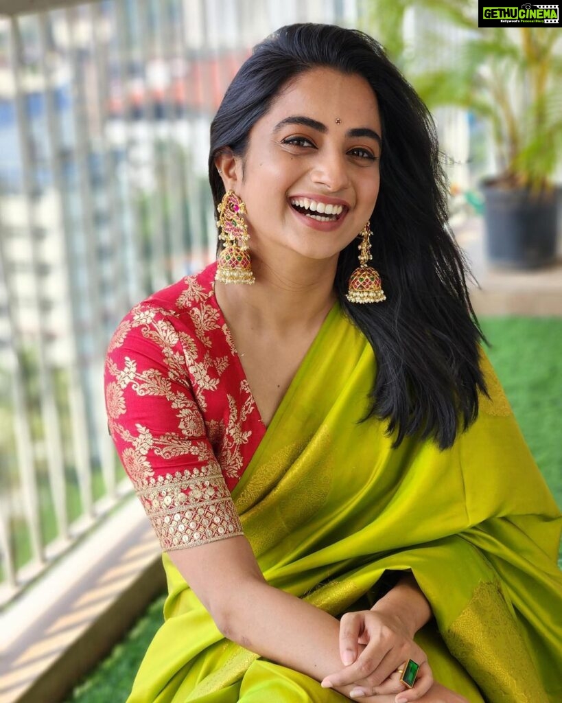 Namitha Pramod Instagram - What if I added some colour to your life?☘️ 📷: @merynphilip