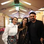 Nandita Das Instagram - From yesterday- the Asian premiere of #zwigato - so heartwarming to get the amazing response. See we are all smiling!! And lovely to meet others from the Indian film contingency. And a couple of photos from the opening night that I just got. More coming…watch this space! @kapilsharma @shahanagoswami @applausesocial @sameern @busanfilmfest