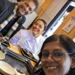 Nandita Das Instagram – From yesterday- the Asian premiere of #zwigato – so heartwarming to get the amazing response. See we are all smiling!!
And lovely to meet others from the Indian film contingency. 
And a couple of photos from the opening night that I just got. 
More coming…watch this space! @kapilsharma @shahanagoswami @applausesocial @sameern @busanfilmfest