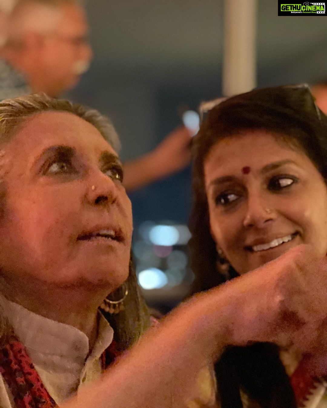 Nandita Das Instagram - Thank you @iamdeepamehta for the lovely after party. It was so much fun. Food, conversations and laughter. Warmth all around. And also happy birthday to you, my dearest director and friend! Thank you for coming all the way @shonalibose_ And so lovely to spend the evening with all of you #davidhamilton #alikazmi @cary_sawhney_ #samirpatil and so many others…what a special night yesterday was. ❤️🙏🏽