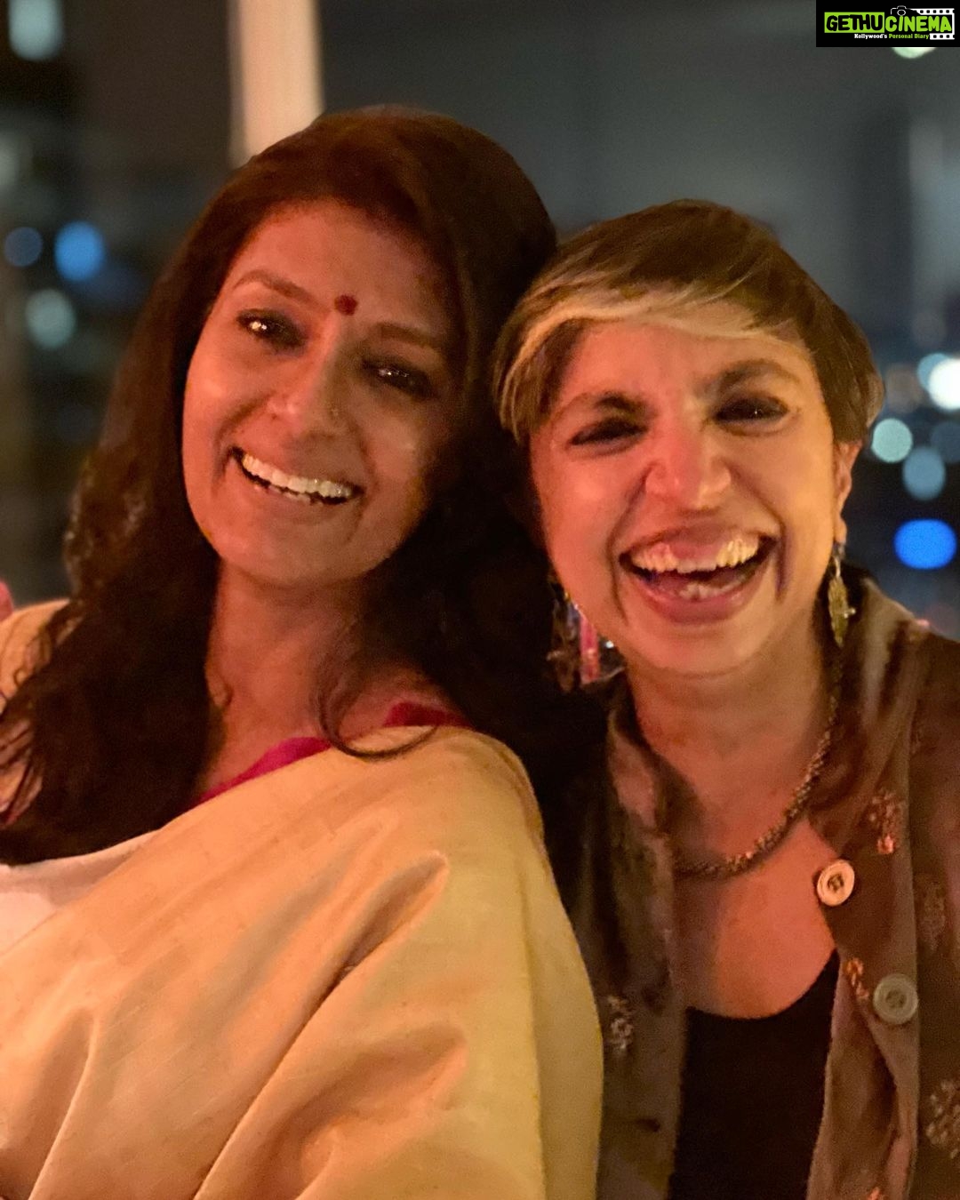 Nandita Das Instagram - Thank you @iamdeepamehta for the lovely after party. It was so much fun. Food, conversations and laughter. Warmth all around. And also happy birthday to you, my dearest director and friend! Thank you for coming all the way @shonalibose_ And so lovely to spend the evening with all of you #davidhamilton #alikazmi @cary_sawhney_ #samirpatil and so many others…what a special night yesterday was. ❤️🙏🏽