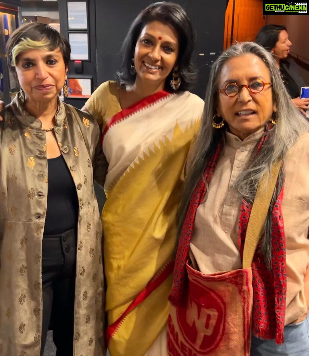 Nandita Das Instagram - Sorry that’s all I have from the screening. Hopefully others who were there will share more. On your big night all you care about is if the film connects with the audience. And it looked like it did! What more could I have asked for. And thank you for all your love and wishes. They worked! @kapilsharma @iamdeepamehta @shonalibose_ @applausesocial @shahanagoswami @sameern