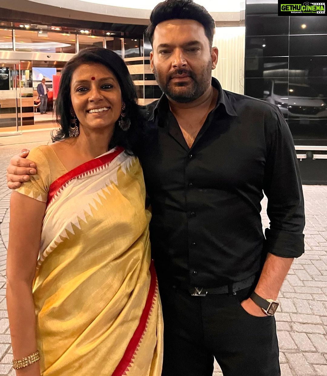 Nandita Das Instagram - Sorry that’s all I have from the screening. Hopefully others who were there will share more. On your big night all you care about is if the film connects with the audience. And it looked like it did! What more could I have asked for. And thank you for all your love and wishes. They worked! @kapilsharma @iamdeepamehta @shonalibose_ @applausesocial @shahanagoswami @sameern